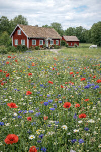 Svenska mix blomsteräng